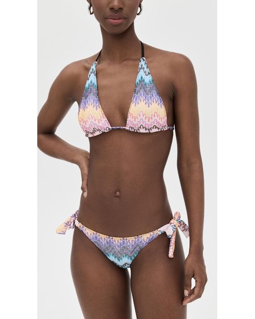 Missoni Brown Bikini Set
