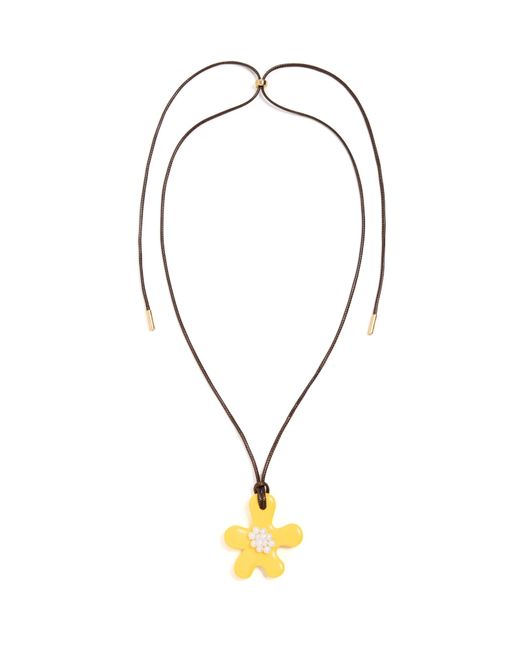 Eliou Yellow Chiki Wrap Necklace