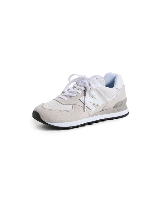 New Balance White 574 Sneakers M 10/ W 12