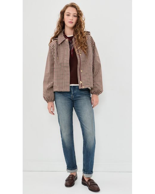 Barbour Brown Audrey Showerproof Jacket