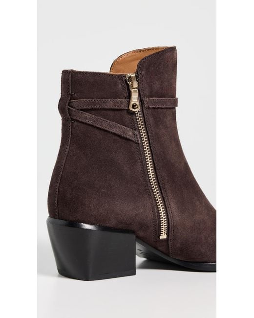 Rag & Bone Brown Joni Buckle Boots