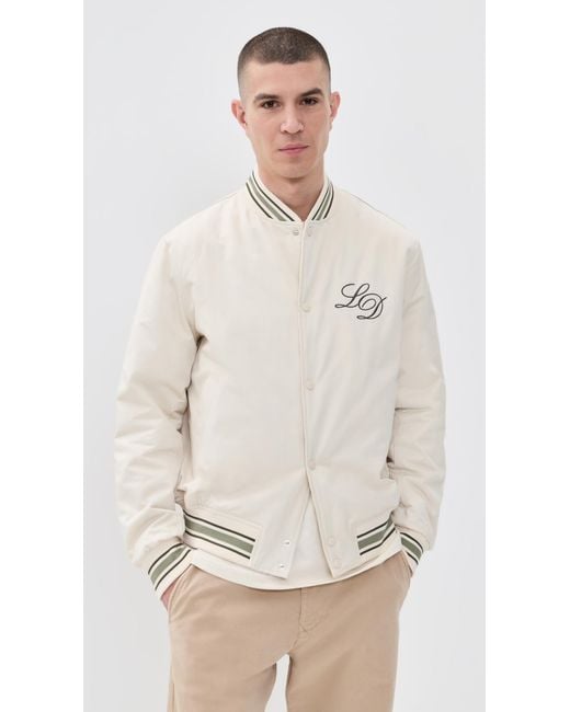 Les Deux Natural Tech Varsity Jacket for men