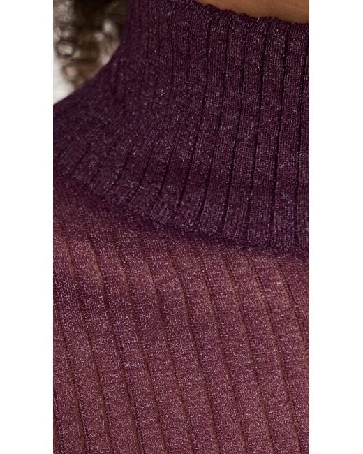 AFRM Purple Vilas Dress
