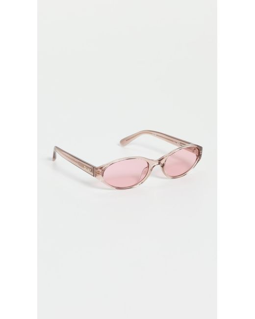 Quay Black Aura Points Sunglasses