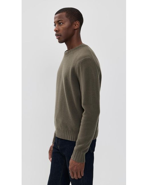 Madewell Black Set Wool Crew Sweater for men