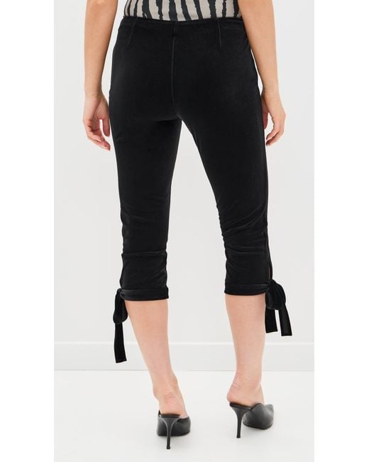 Miaou Black Emma Capris