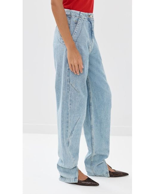 Rachel Comey Blue Evey Pants
