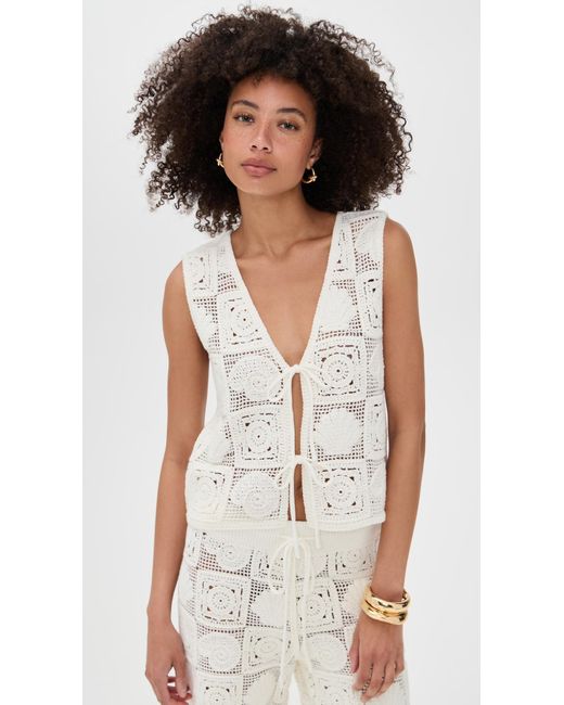 Rails White X Lspace Paz Top