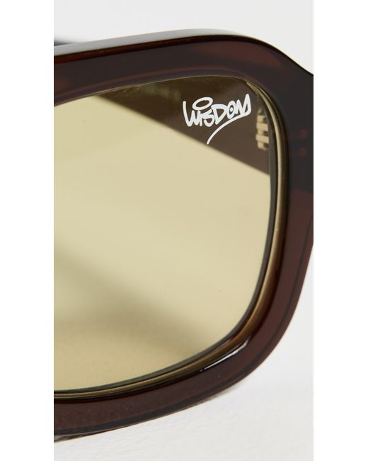 Wisdom Black Frame 31 Sunglasses