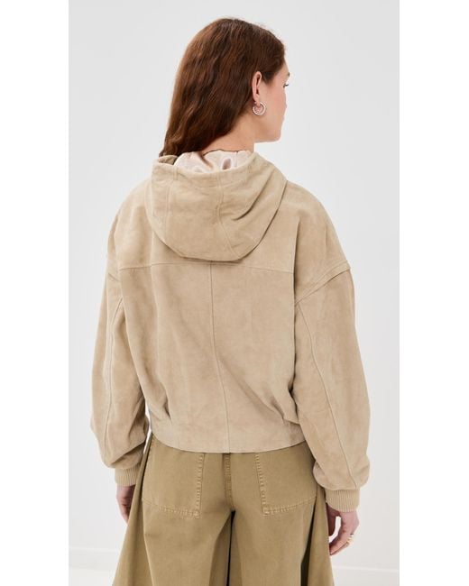 Halfboy Natural Hoodie Bomber Jacket