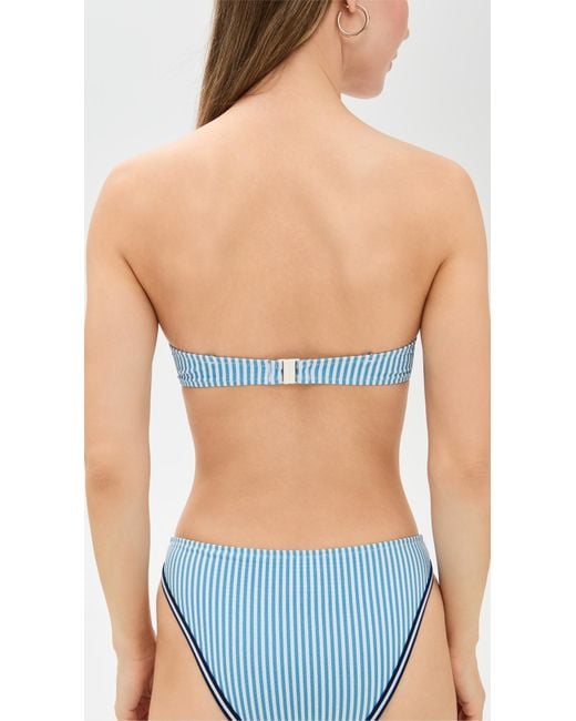 Solid & Striped Blue The Juliette Top