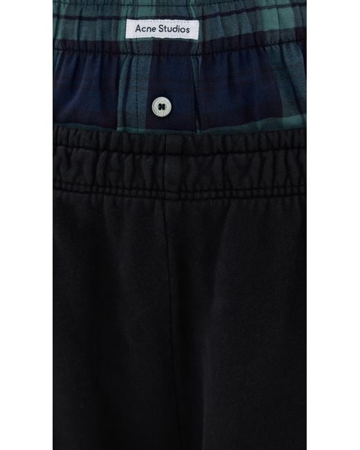 Acne Black Sweatpants