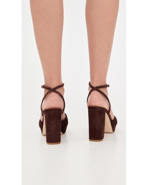 Badgley Mischka Black Veda Platforms