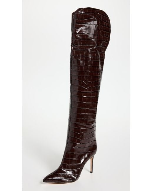 SCHUTZ SHOES Brown Maryana Over The Knee Boots