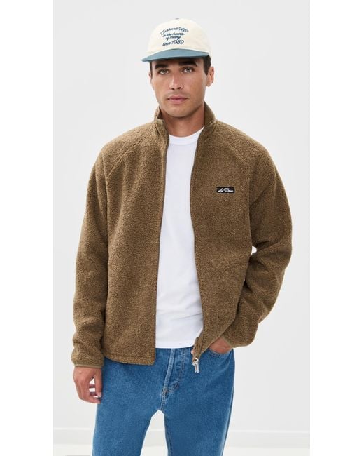 Les Deux Multicolor Creed Teddy Jacket for men