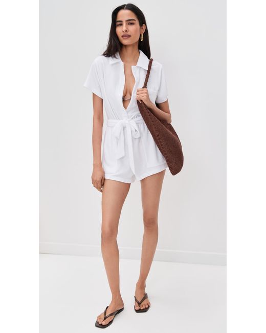 Splendid White Taryn Terry Romper