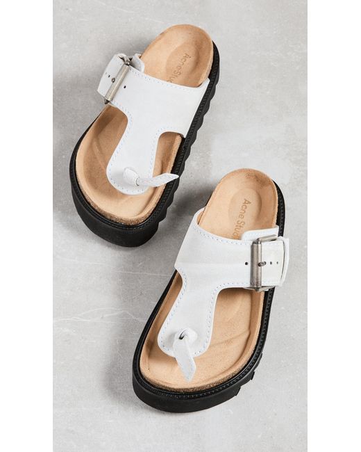 acne flip flops