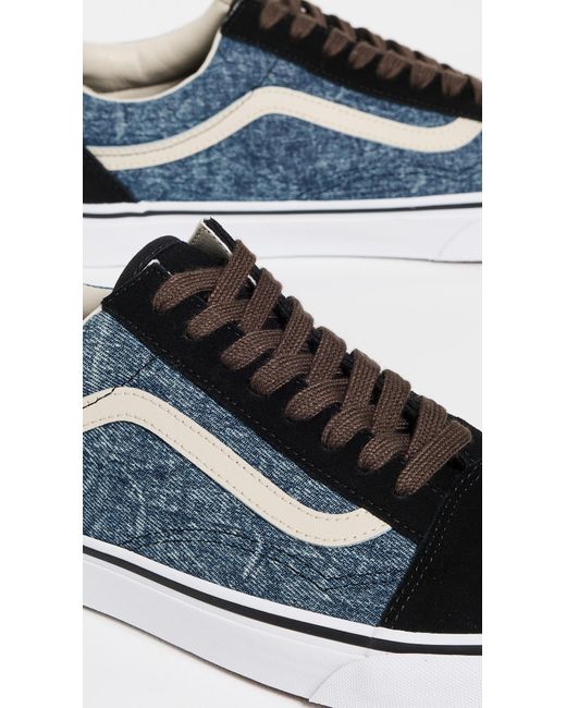 Vans Blue U Old Skool Sneakers for men