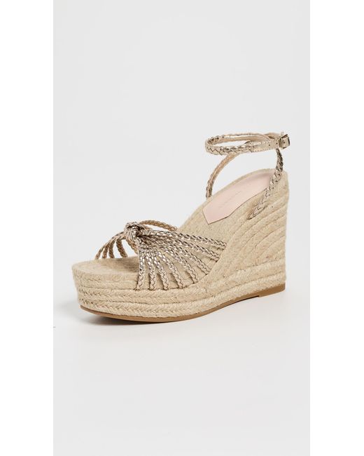 Loeffler Randall White Pamela Mignon Knot Wedges