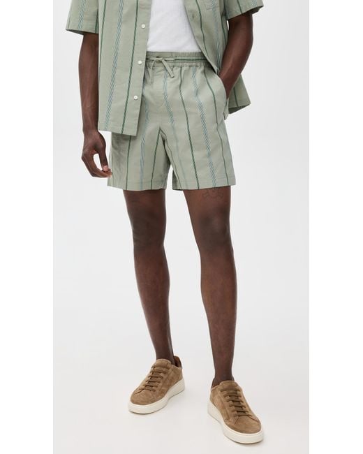 Maison Kitsuné Multicolor Elasticated Shorts 6.75 for men