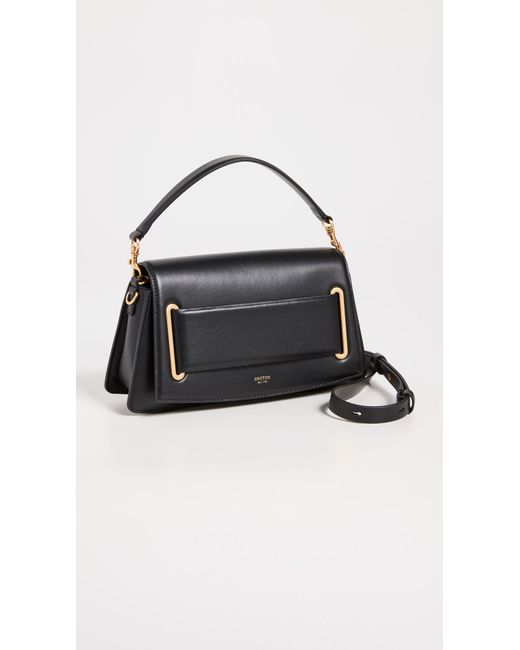 Oroton Leather Perry Day Bag in Black Lyst