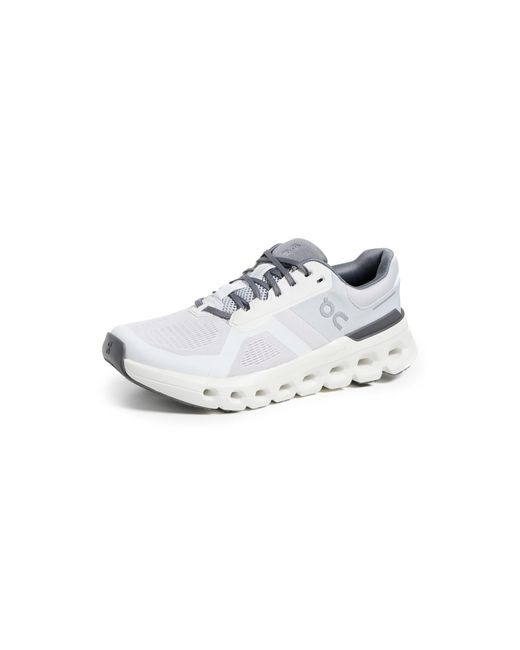 On Shoes White Cloudrunner 2 Sneakers