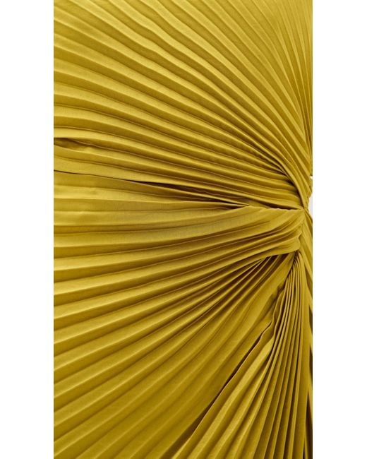 A.L.C. Yellow A. L.C. Layla Gown