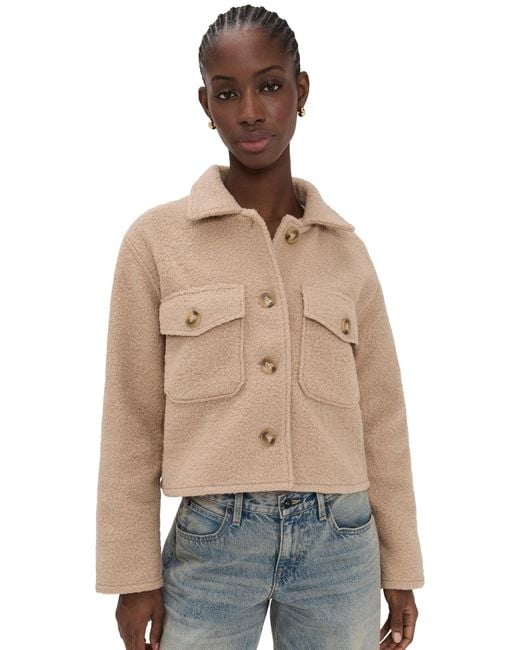 Z Supply Natural Oxford Jacket