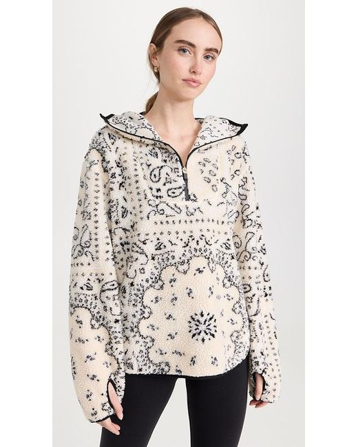 P.E Nation Andorra Hoodie in Natural | Lyst