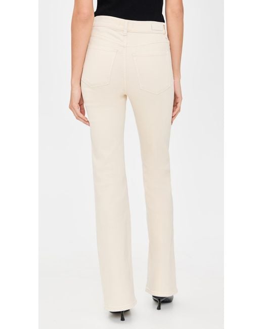 DL1961 White Bridget Bootcut High Rise Instasculpt Jeans