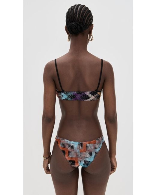 Missoni Brown Bikini Set