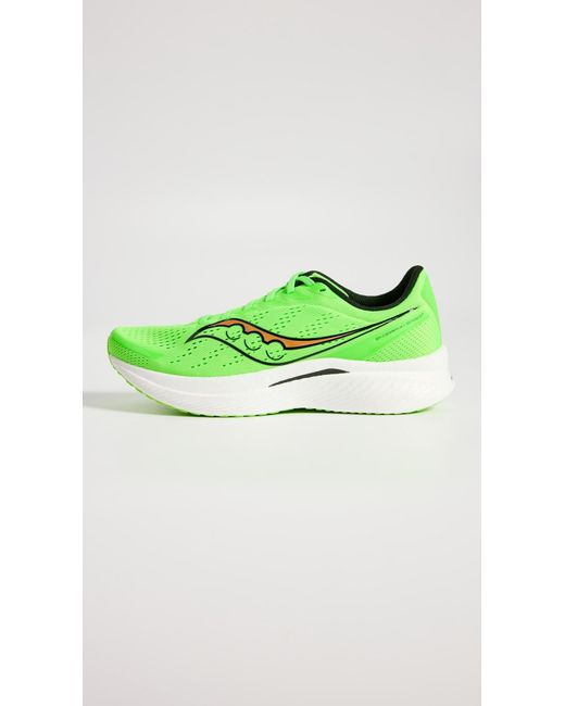Saucony Green Endorphin Speed 3 Sneakers for men