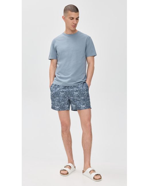Onia Blue Charles Swim Trunk 5 for men
