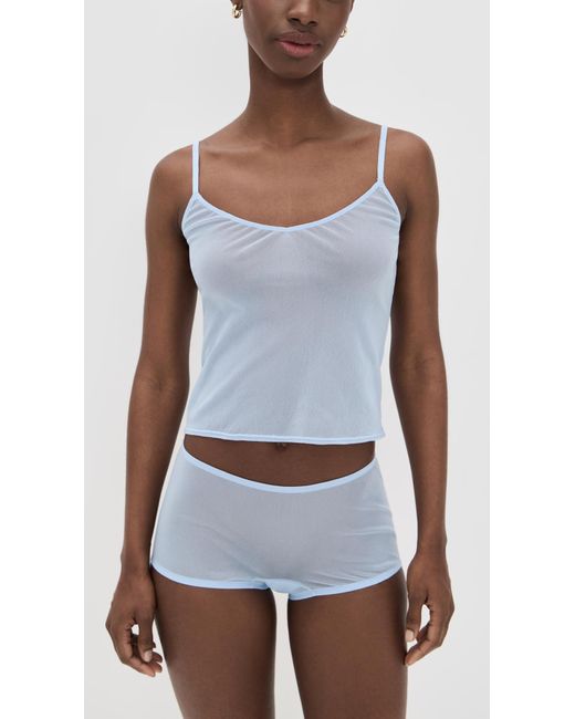 Skarlett Blue White Spellbound Mesh Short