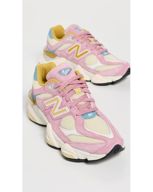 New Balance Pink 9060 Sneakers