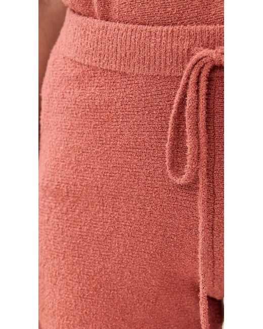 Le Bos Red Poolside Shorts