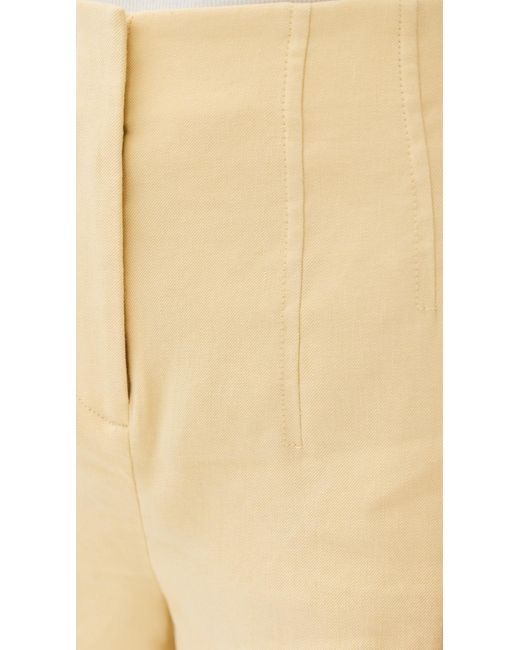 Veronica Beard Natural Brit Shorts