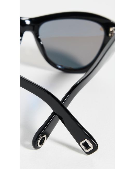 Jacquemus Palmier Sunglasses in Black | Lyst display picture 1