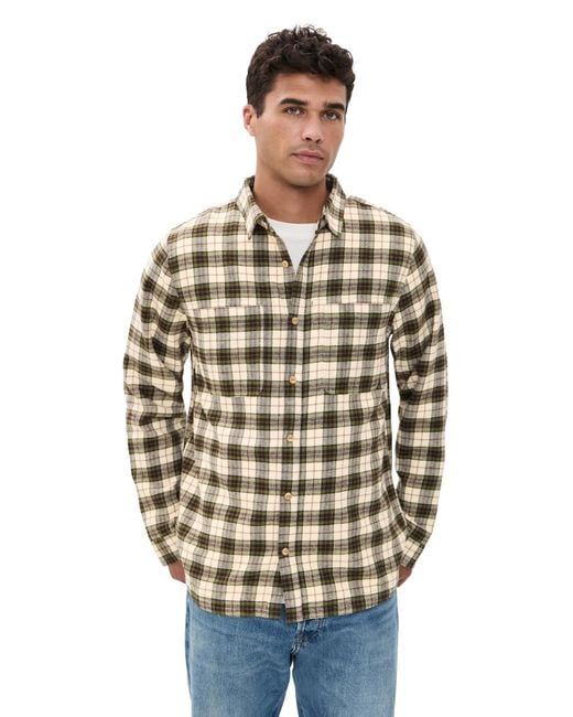 McTavish Multicolor House Check Flannel Shirt for men