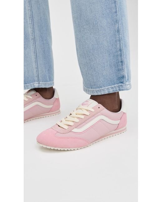 Vans Pink Super Low Pro Sneakers