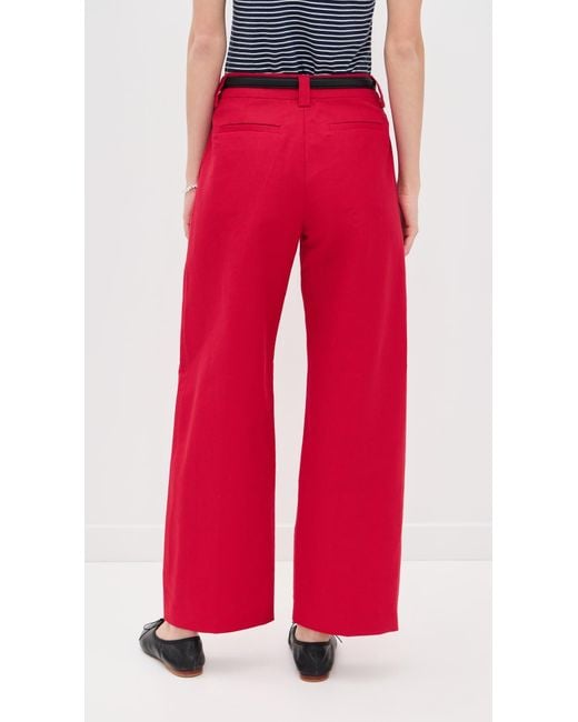 Alex Mill Red Jane Pants