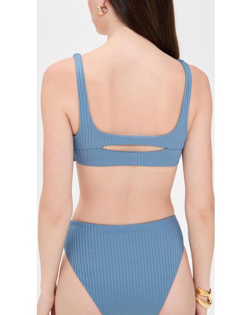LSPACE Blue Effie Top