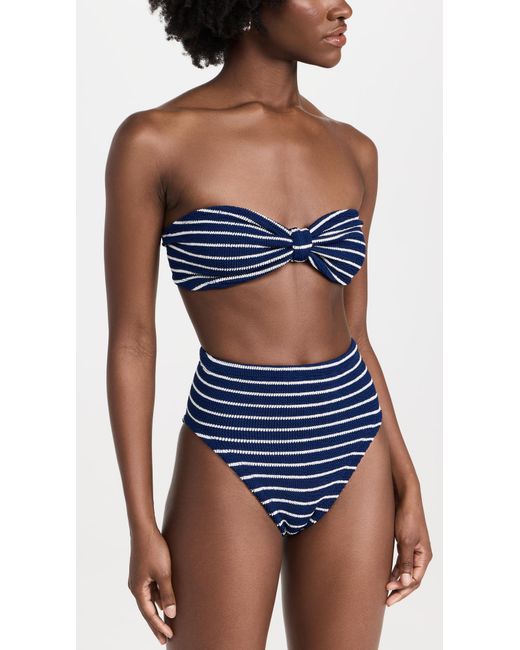 Hunza G Blue Ruby Bikini Set