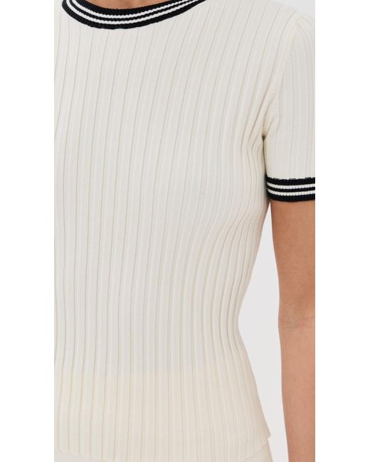 Le Bos Multicolor Ringer Tee