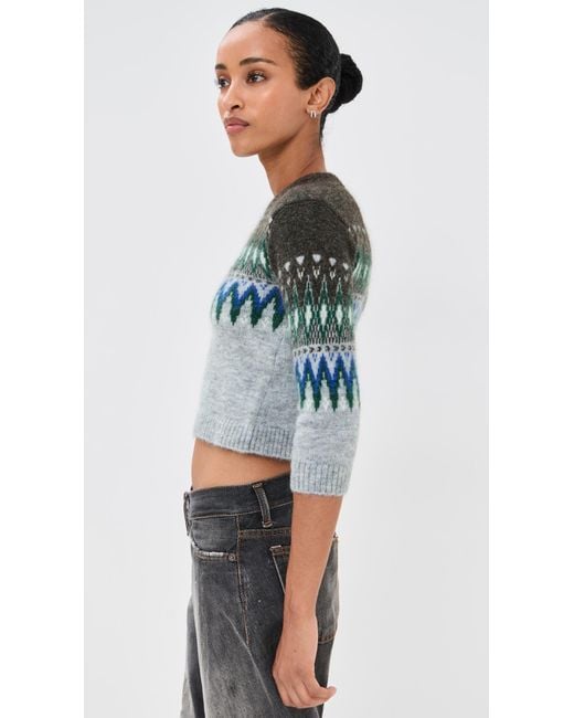 Acne Black Nordic Shrunken Sweater