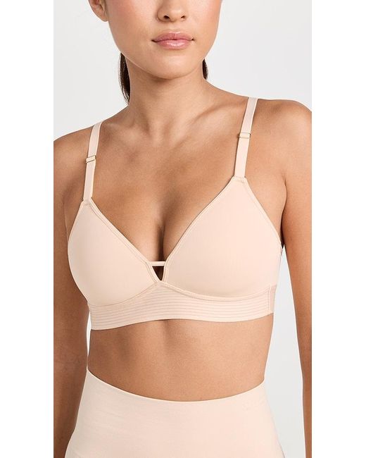 Lively The Spacer Bra in Natural | Lyst