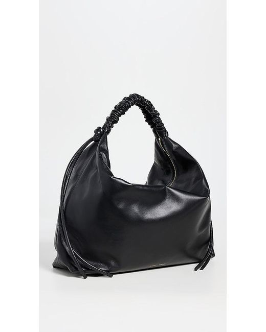 Proenza Schouler Large Drawstring Shoulder Bag in Black | Lyst
