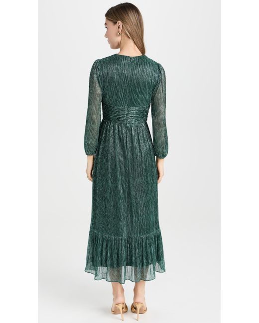 Shoshanna Green Clara Dress