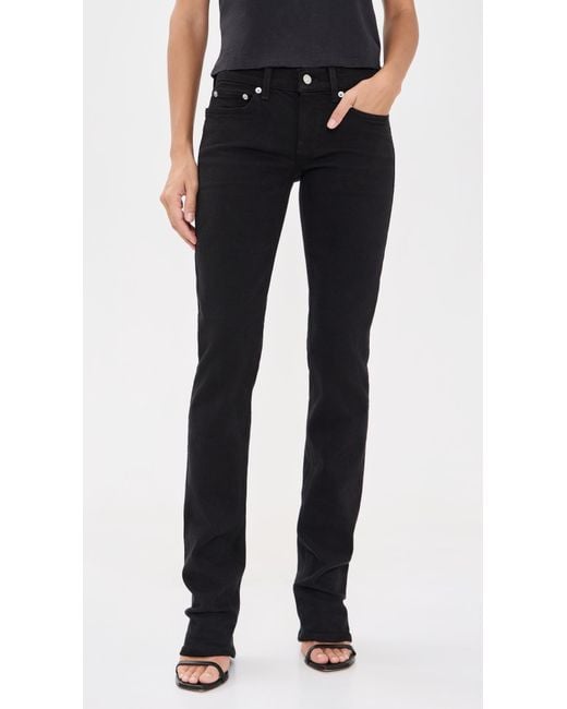 Re/done Black The Lean Jeans