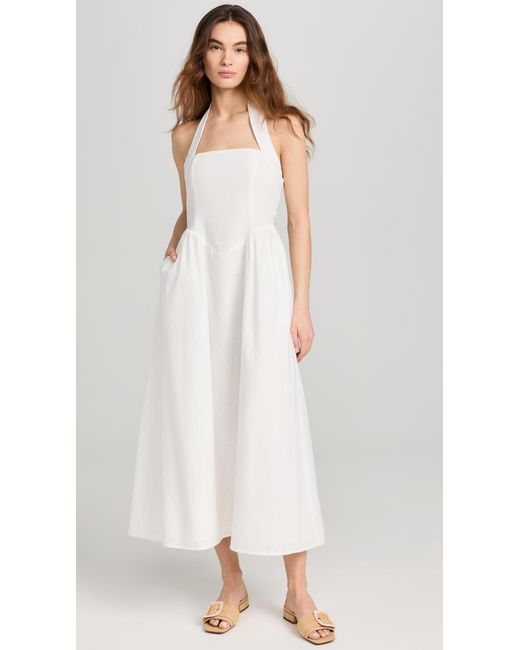 Seven Wonders White Locklea Long Midi Dress